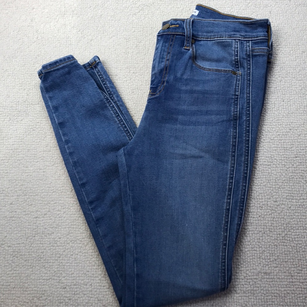 Crescent Drive High Waist Skinny Jeans 28